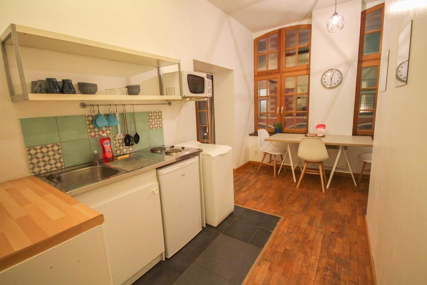 One Bedroom Equipped In Old Lille Exterior foto